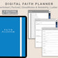 Digital Faith Planner - Classic Blue
