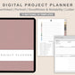 Digital Project Planner - Portrait - Muted