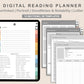 Digital Reading Planner - Portrait - Boho