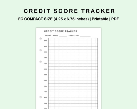 FC Compact Inserts - Credit Score Tracker