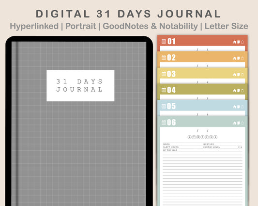 31 Day Digital Journal - Portrait - Autumn