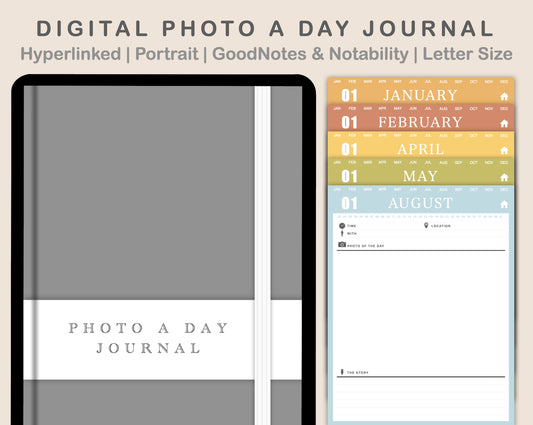 Digital Photo a Day Journal - Autumn