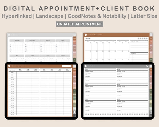 Digital Appointment Planner - Neutral