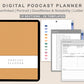 Digital Podcast Planner - Spring