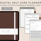 Digital Self Care Planner - Brown