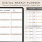 Weekly Planner, To Do List - Portrait