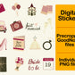 Digital Sticker - Wedding