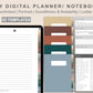 DIY Digital Planner - Portrait - Muted