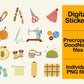 Digital Sticker - Craft Time