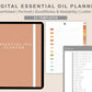 Digital Essential Oil Planner - Autumn