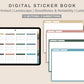 Digital Sticker Book - Landscape - Muted