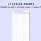 Skinny Classic HP Inserts - Upcoming Event