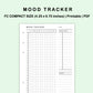FC Compact Inserts - Mood Tracker