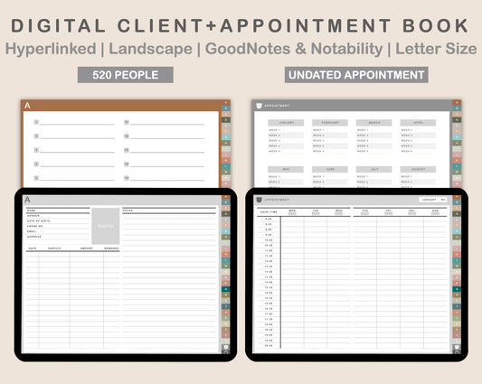 Digital Client Book - Landscape - Neutral