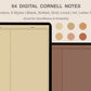 Digital Cornell Notes - Warm