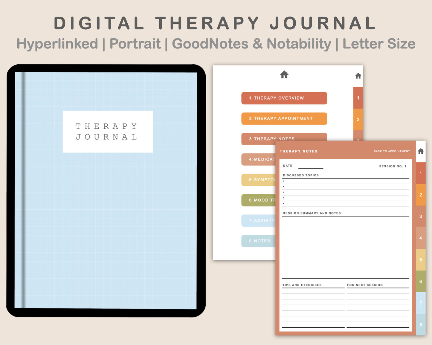 Digital Therapy Journal - Autumn