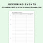 FC Compact Inserts - Upcoming Event