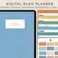 Digital Blog Planner - Boho