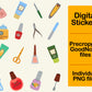 Digital Sticker - Nail