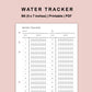 B6 Inserts - Water Tracker