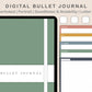 Digital Bullet Journal - 12 Months - Portrait - Boho