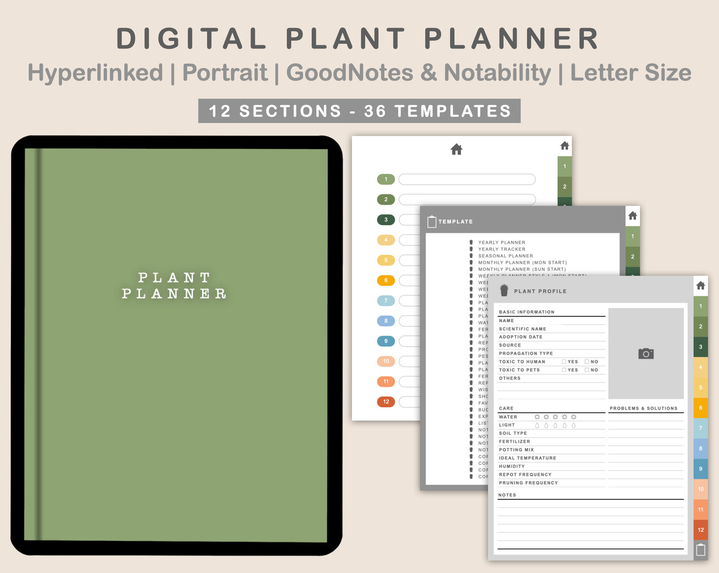 Digital Plant Planner - Bright