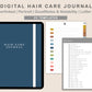 Digital Hair Care Journal - Modern