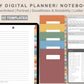 DIY Digital Planner - Portrait - Boho