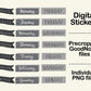 Digital Sticker - Days of the week in monochrome theme
