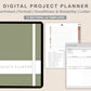 Digital Project Planner - Portrait - Neutral
