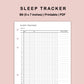 B6 Inserts - Sleep Tracker
