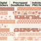 Digital Washi Tape - Neutral Floral