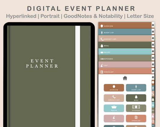 Digital Event Planner - Neutral