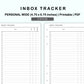 Personal Wide Inserts - Inbox Tracker