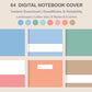 Digital Notebook Cover - Landscape - Pastel