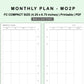 FC Compact Inserts - Monthly Plan - MO2P