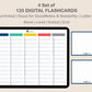 Digital Flashcards - Colorful