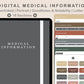 Digital Medical Planner - Muted