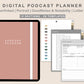 Digital Podcast Planner - Muted