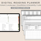 Digital Reading Planner - Landscape - Neutral