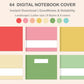 Digital Notebook Cover - Landscape - Macaron