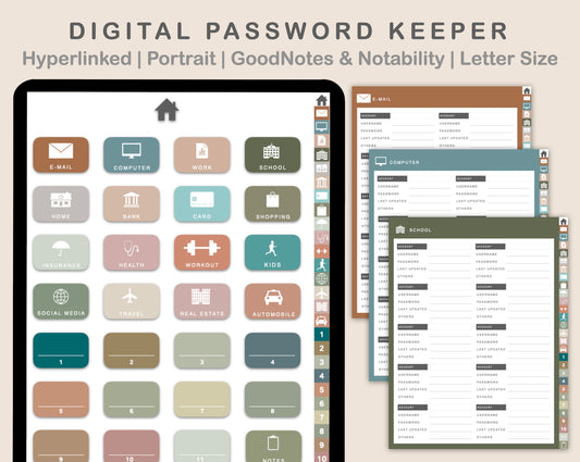Digital Password Keeper - Neutral
