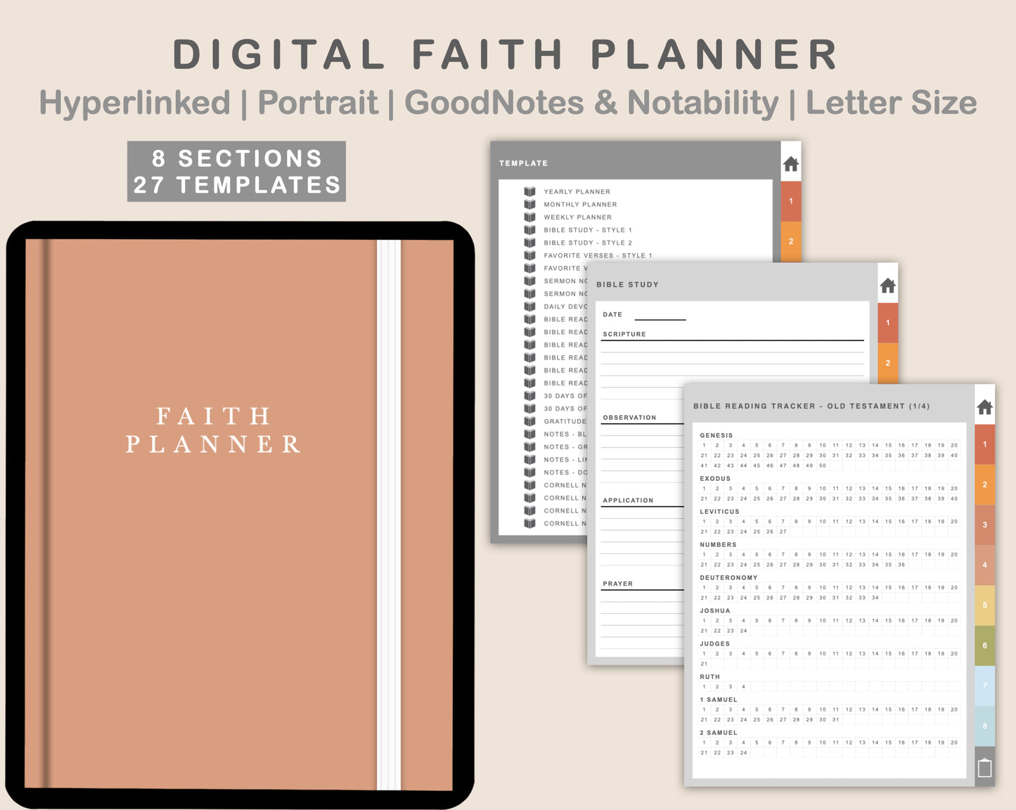 Digital Faith Planner - Autumn
