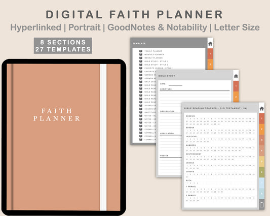Digital Faith Planner - Autumn