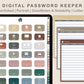 Digital Password Keeper Table - Muted