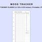 Skinny Classic HP Inserts - Mood Tracker