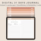 31 Day Digital Journal - Landscape - Neutral