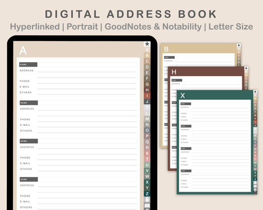 Digital Address Book - Muted