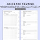 Skinny Classic HP Inserts - Skincare Routine