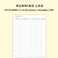Classic HP Inserts - Running Log